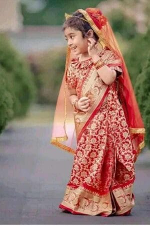 বেনারসি কাতান শাড়ি