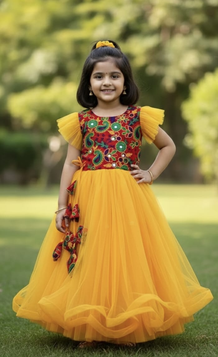 গুজরাটি লেহেঙ্গা সেট